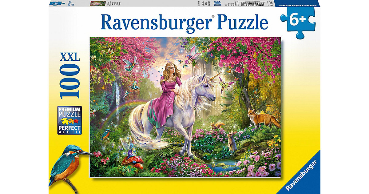 Puzzle, 100 Teile XXL, 49x36 cm, Magischer Ausritt Puzzle, 100 Teile XXL, 49x36 cm, Magischer Ausritt von Ravensburger