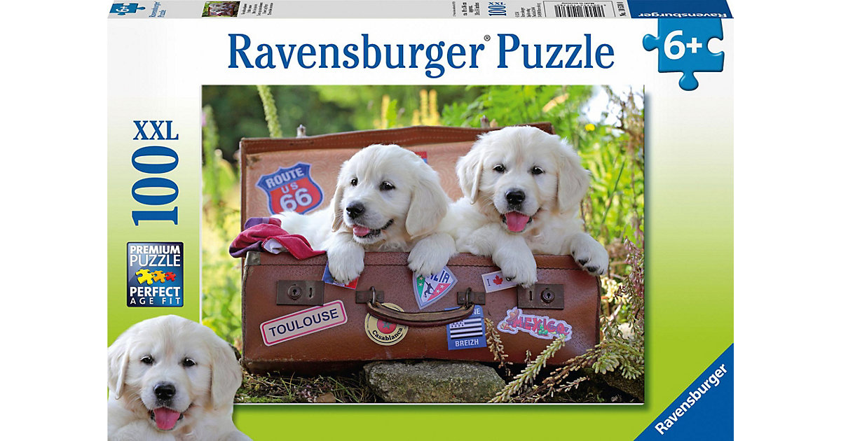 Puzzle, 100 Teile XXL, 49x36 cm, Verschnaufpause Puzzle, 100 Teile XXL, 49x36 cm, Verschnaufpause von Ravensburger