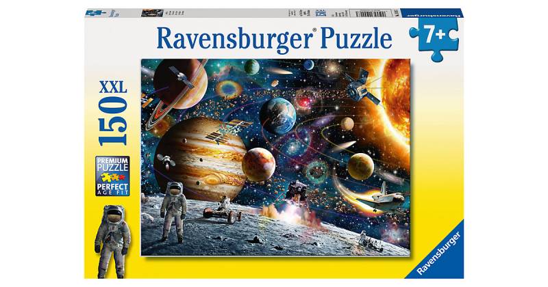 Puzzle, 150 Teile XXL, 49x36 cm, Im Weltall von Ravensburger