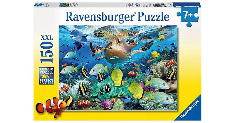 Puzzle, 150 Teile XXL, 49x36 cm, Unterwasserparadies von Ravensburger