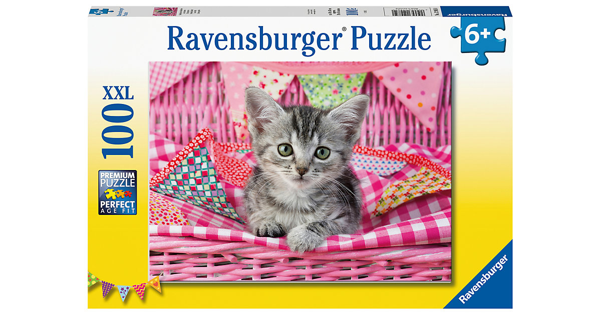 Puzzle 100 Teile Niedliche Kätzchen von Ravensburger