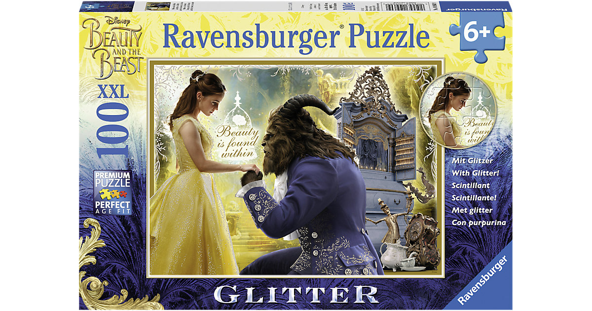 Puzzle 100 Teile XXL Die Schöne und das Biest Puzzle 100 Teile XXL Die Schöne und das Biest von Ravensburger