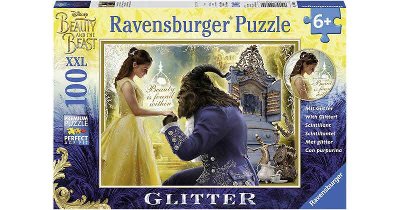 Puzzle 100 Teile XXL Die Schöne und das Biest von Ravensburger