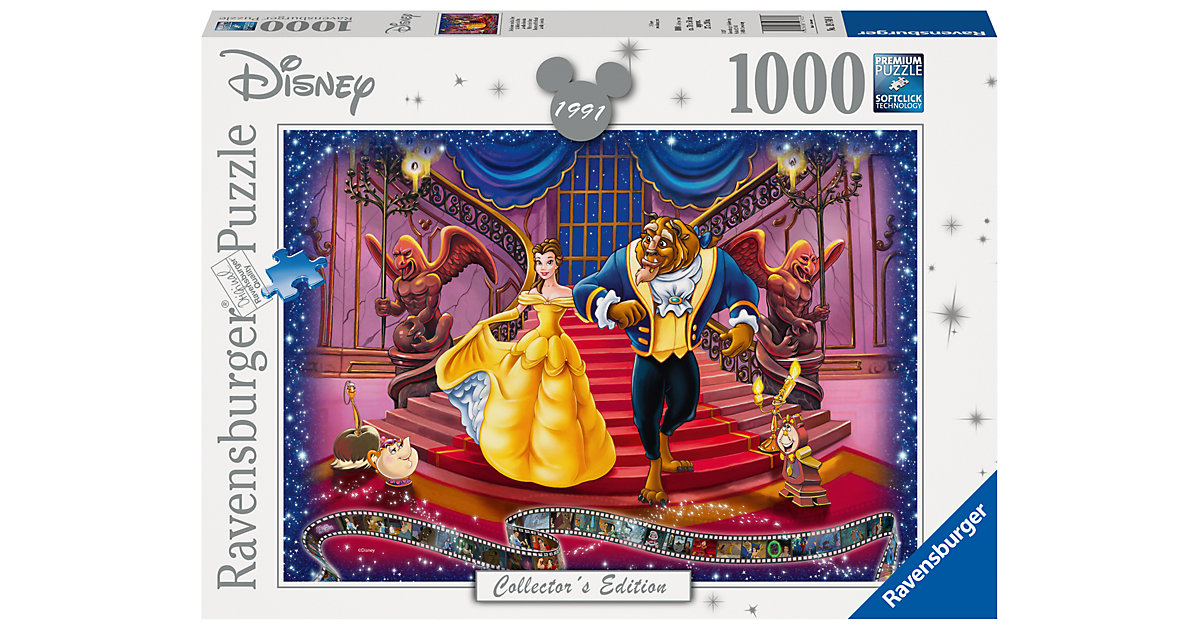 Puzzle 1000 Teile, 70x50 cm, Die Schöne und das Biest Puzzle 1000 Teile, 70x50 cm, Die Schöne und das Biest von Ravensburger