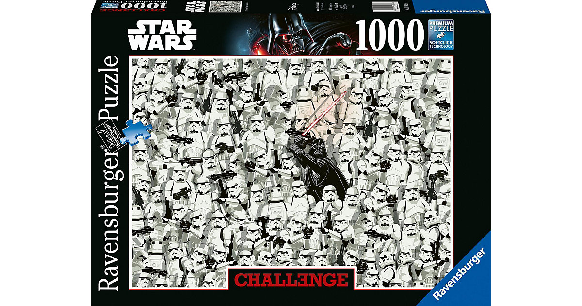 Puzzle 1000 Teile, 70x50 cm, Star Wars von Ravensburger