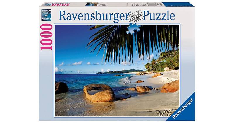 Puzzle 1000 Teile, 70x50 cm, Unter Palmen von Ravensburger