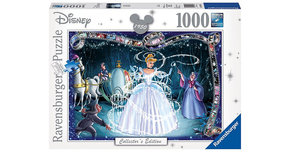 Puzzle 1000 Teile, 70x50 cm, Walt Disney Cinderella Puzzle 1000 Teile, 70x50 cm, Walt Disney Cinderella von Ravensburger