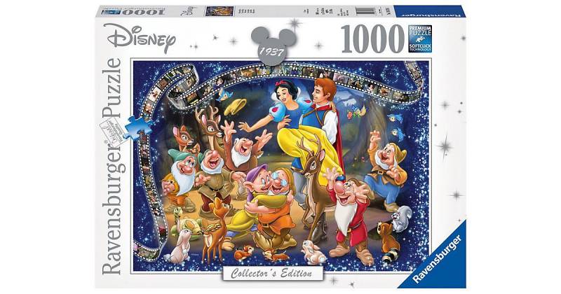 Puzzle 1000 Teile, 70x50 cm, Walt Disney Schneewittchen von Ravensburger