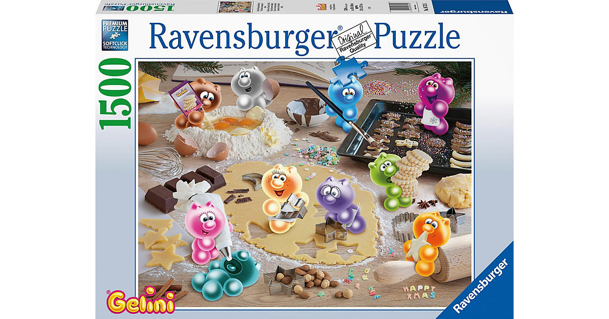 Puzzle 1500 Teile Gelinis Weihnachtsbäckerei Puzzle 1500 Teile Gelinis Weihnachtsbäckerei von Ravensburger