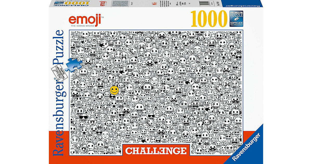Puzzle 17292 - Emoji Challenge - 1000 Teile Puzzle Puzzle 17292 - Emoji Challenge - 1000 Teile Puzzle von Ravensburger