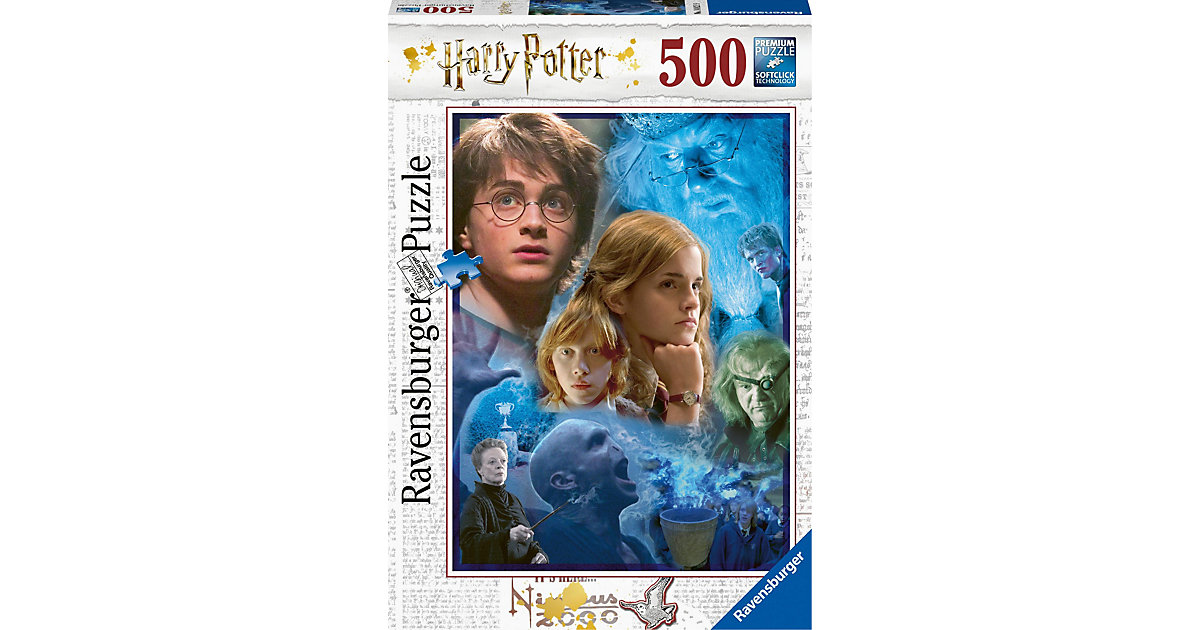 Puzzle 500 Teile, 49x36 cm, Harry Potter in Hogwarts von Ravensburger