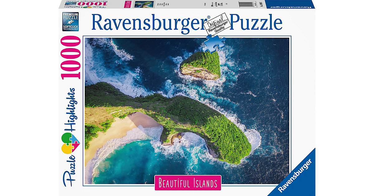 Puzzle Beautiful Islands 16909 - Indonesien​ - 1000 Teile Puzzle von Ravensburger