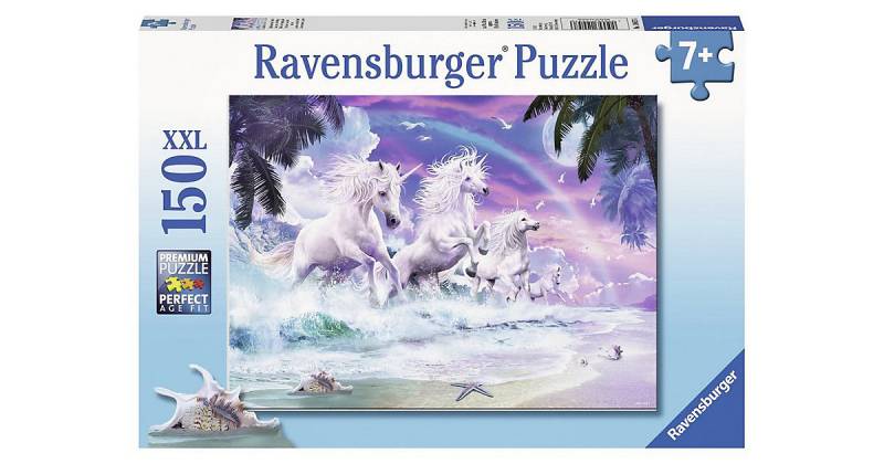 Puzzle Einhörner am Strand, 150 Teile XXL von Ravensburger