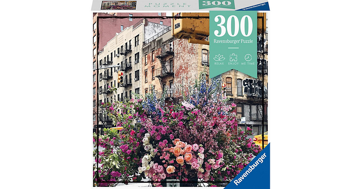 Puzzle Flowers in New York, 300 Teile von Ravensburger