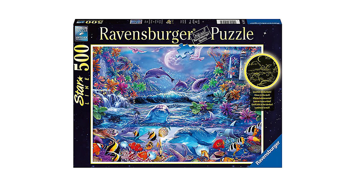Puzzle Im Zauber des Mondlichts, 500 Teile von Ravensburger