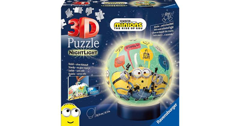 Puzzle Nachtlicht - Minions 2, 72 Teile von Ravensburger