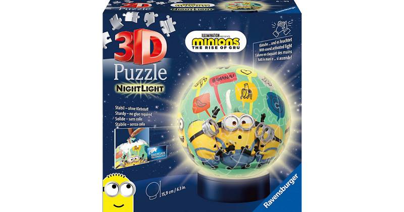 Puzzle Nachtlicht - Minions 2, 72 Teile von Ravensburger