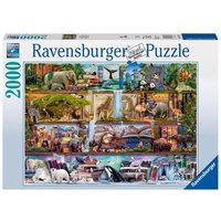 Puzzle Ravensburger Aimee Stewart: Großartige Tierwelt 2000 Teile Puzzle Ravensburger Aimee Stewart: Großartige Tierwelt 2000 Teile von Ravensburger