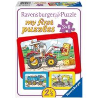 Puzzle Ravensburger Bagger, Traktor und Kipplade 3 X 6 Teile Puzzle Ravensburger Bagger, Traktor und Kipplade 3 X 6 Teile von Ravensburger