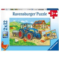 Puzzle Ravensburger Baustelle und Bauernhof 2 X 12 Teile Puzzle Ravensburger Baustelle und Bauernhof 2 X 12 Teile von Ravensburger