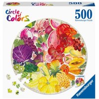 Puzzle Ravensburger Circle of Colors - Fruits & Vegetables 500 Teile Puzzle Ravensburger Circle of Colors - Fruits & Vegetables 500 Teile von Ravensburger