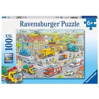 Puzzle Ravensburger Fahrzeuge in der Stadt 100 Teile XXL Puzzle Ravensburger Fahrzeuge in der Stadt 100 Teile XXL von Ravensburger