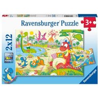 Puzzle Ravensburger Lieblingsdinos 2 X 12 Teile von Ravensburger Verlag GmbH