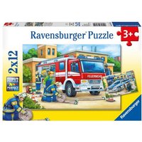 Puzzle Ravensburger Polizei und Feuerwehr 2 X 12 Teile Puzzle Ravensburger Polizei und Feuerwehr 2 X 12 Teile von Ravensburger
