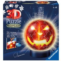 Puzzle Ravensburger Puzzle-Ball Nachtlicht Kürbiskopf 72 Teile von Ravensburger