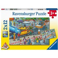 Puzzle Ravensburger Straßenbaustelle 2 X 12 Teile von Ravensburger Verlag GmbH