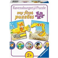 Puzzle Ravensburger Tierische Baustelle 9 X 2 Teile von Ravensburger Verlag GmbH