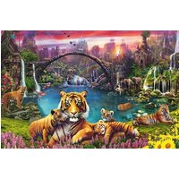Puzzle Ravensburger Tiger in paradiesischer Lagune 3000 Teile Puzzle Ravensburger Tiger in paradiesischer Lagune 3000 Teile von Ravensburger