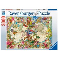 Puzzle Ravensburger Weltkarte mit Schmetterlingen 3000 Teile Puzzle Ravensburger Weltkarte mit Schmetterlingen 3000 Teile von Ravensburger