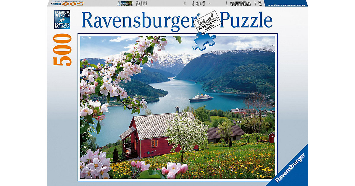 Puzzle Skandinavische Idylle, 500 Teile von Ravensburger