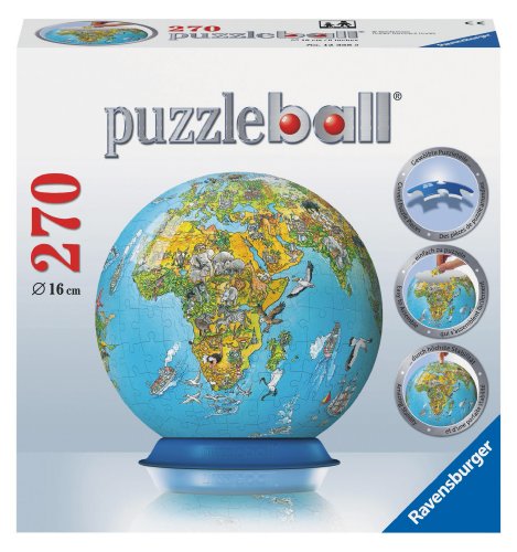 Puzzleball: Illustrated World Map von Ravensburger USA