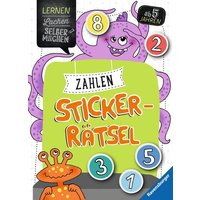 RAVENSBURGER 01534 Zahlen-Sticker-Rätsel von Ravensburger
