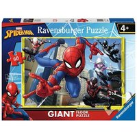 RAVENSBURGER 03095 Kinderpuzzle 60 Teile Spidermans Kräfte Bodenpuzzle von Ravensburger