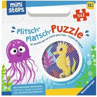 RAVENSBURGER 04588 Plitsch-Platsch-Puzzle 10 Teile Meerestiere von Ravensburger
