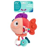 RAVENSBURGER 04871 Play+ Pop-it Piranha (rot) von Ravensburger