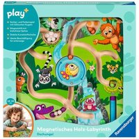 RAVENSBURGER 04873 Play+ Magnetisches Holz-Labyrinth: Dschungel RAVENSBURGER 04873 Play+ Magnetisches Holz-Labyrinth: Dschungel von Ravensburger