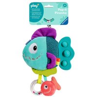 RAVENSBURGER 04876 Play+ Pop-it Piranha (blau) von Ravensburger