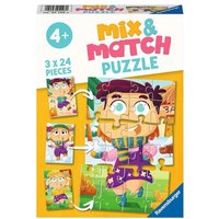 RAVENSBURGER 05196 Mix & Match Puzzle Kunterbunte Kleider von Ravensburger