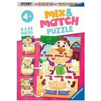 RAVENSBURGER 05198 Mix & Match Puzzle Meine Bauernhoffreunde von Ravensburger