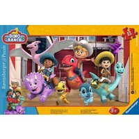 RAVENSBURGER 05587 Kinderpuzzle Dino Ranch 15 Teile Rahmenpuzzle RAVENSBURGER 05587 Kinderpuzzle Dino Ranch 15 Teile Rahmenpuzzle von Ravensburger