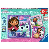 RAVENSBURGER 05659 Kinderpuzzle 3 x 49 Teile Spielzeit mit Gabby RAVENSBURGER 05659 Kinderpuzzle 3 x 49 Teile Spielzeit mit Gabby von Ravensburger
