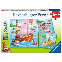RAVENSBURGER 05720 Kinderpuzzle 3x49 Teile Auf dem Wasser RAVENSBURGER 05720 Kinderpuzzle 3x49 Teile Auf dem Wasser von Ravensburger