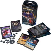 RAVENSBURGER 11098236 Disney Lorcana: Aufstieg der Flutgestalten - Starter Deck Bernstein und Saphir (Deutsch) von Ravensburger