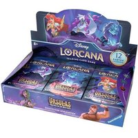 RAVENSBURGER 11098343 Disney Lorcana: Set 4 - Ursulas Rückkehr - Display mit 24 Booster Packs (Deutsch) von Ravensburger