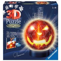 RAVENSBURGER 11253 3D-Puzzle 72 Teile Nachtlicht Kürbiskopf RAVENSBURGER 11253 3D-Puzzle 72 Teile Nachtlicht Kürbiskopf von Ravensburger