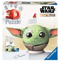 RAVENSBURGER 11556 3D PuzzleBall 72 Teile Mandalorian Grogu mit Ohren von Ravensburger